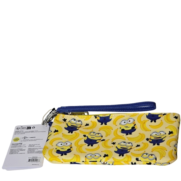 Loungefly Despicable Me Minions Wristlet Wallet Nwt - Picture 2 of 4